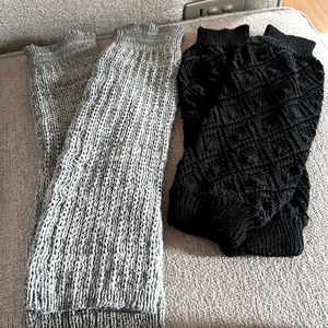 2 for 1 leg warmers